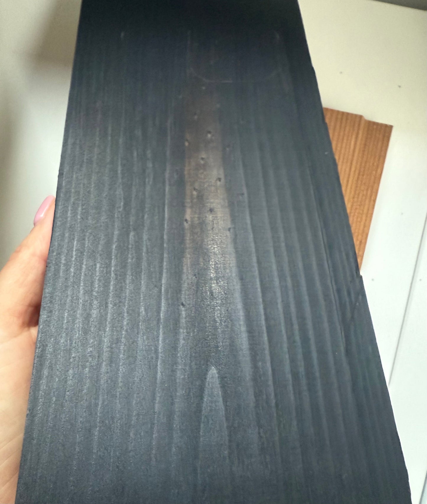 Ekskluzywna deska elewacyjna thermo – kolor czarny, 19×68×3300 mm